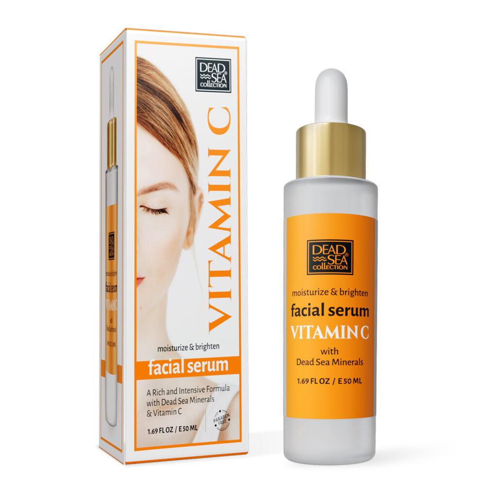 Dead Sea Collection - Vitamin C Moisturize & Brighten Facial Serum - 1.69 fl oz. - Item #7949 image