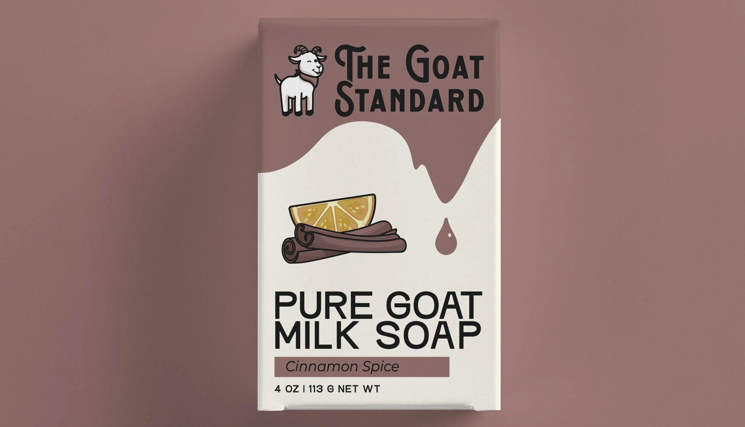 The Goat Standard - Pure Goat Milk Soap - 4 oz. - Cinnamon Spice - Item #8238 image