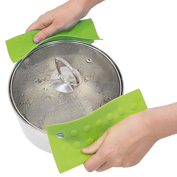 Set of 2 Wonder Worker Put Silicone Pot Holders - Trivets - Multifunctional - Item #8227 image