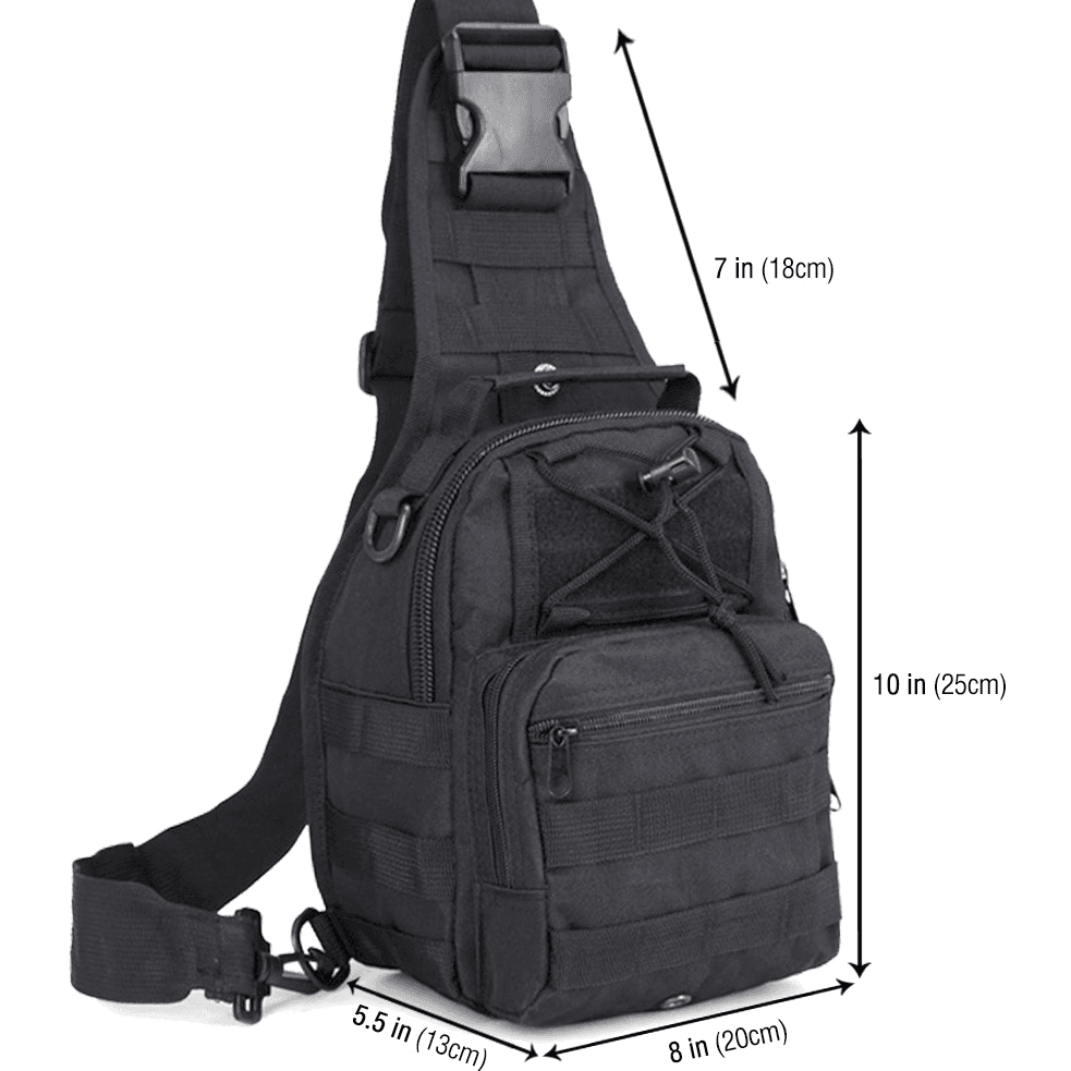 Shoulder Bag - Tactical Chest Sling Bag (5 Liter) - Item #8638 image
