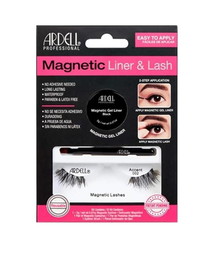 Ardell Magnetic Gel EyeLiner & False Lashes - Accent 002 - 1 set - Item #8650 539 image