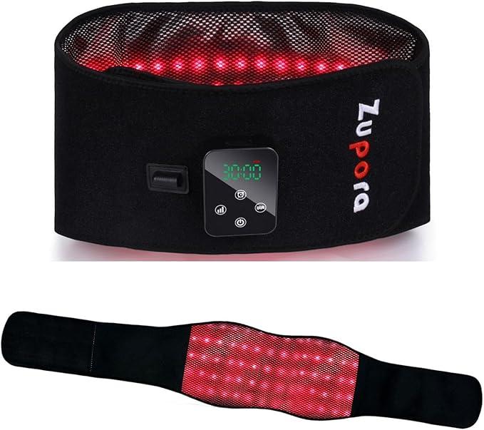Zupora Red Light Therapy Belt - Heating Vibration Massage - USB Rechargeable - Item #8790 image