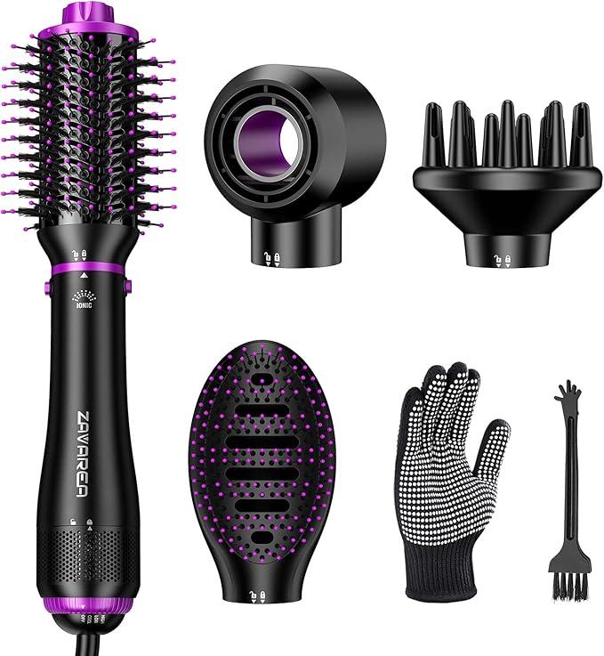 4 in 1 Hair Dryer - Blow Dryer Brush Set for Drying Straightening Curling Volumizing - Item #8848 image