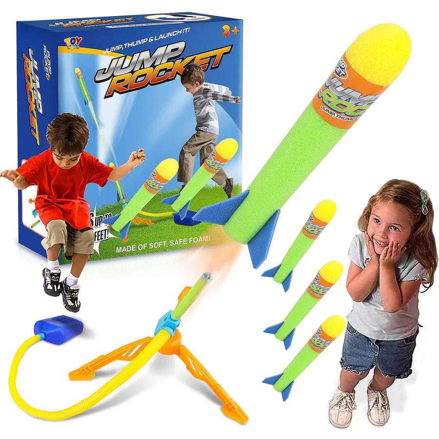 Toy Life Jump Rocket Toy Rocket Launcher - Flies Up To 1000 Feet - Item #8817 image