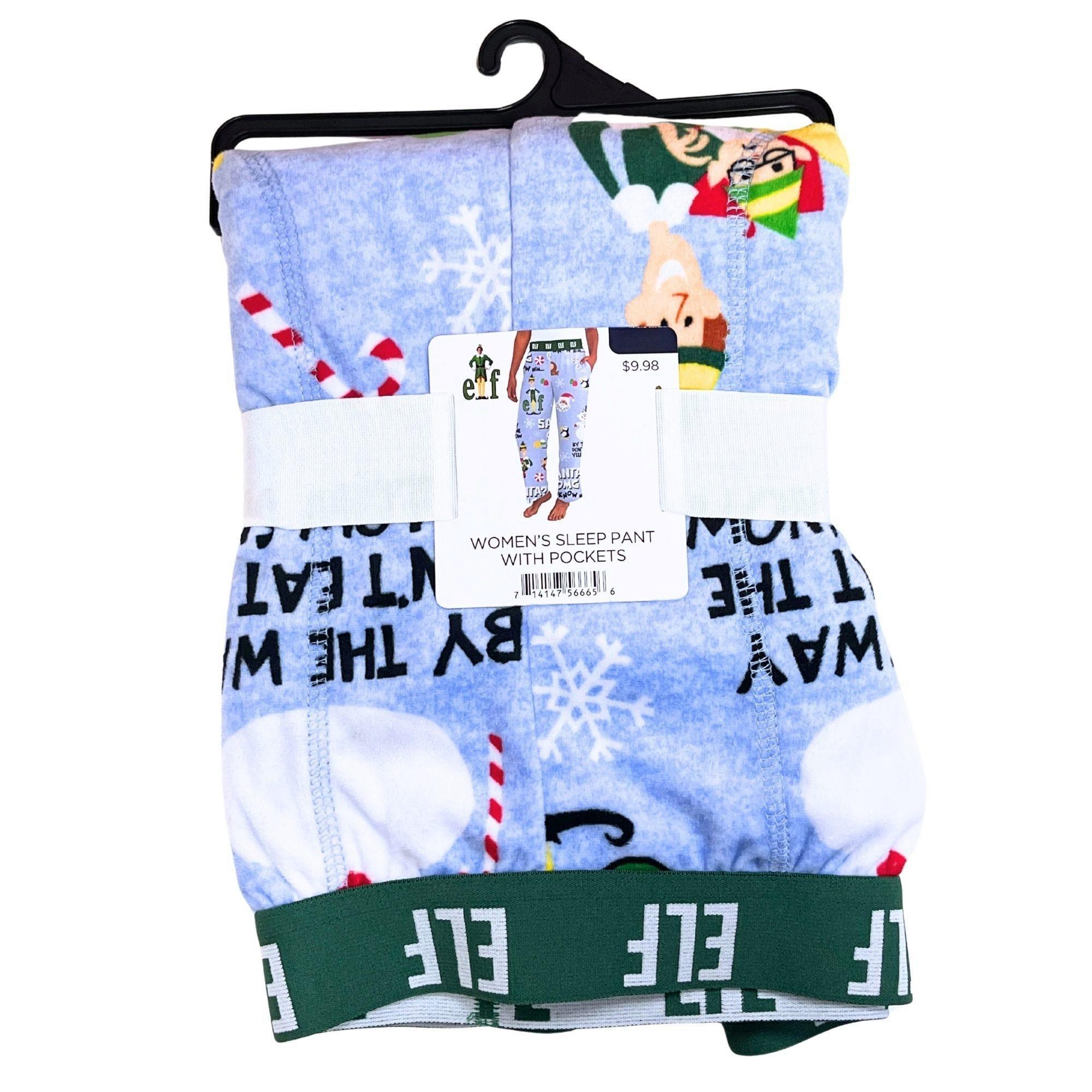Elf the Movie Womens Sleep Pant with Pockets in Size Medium - Qty 7 image