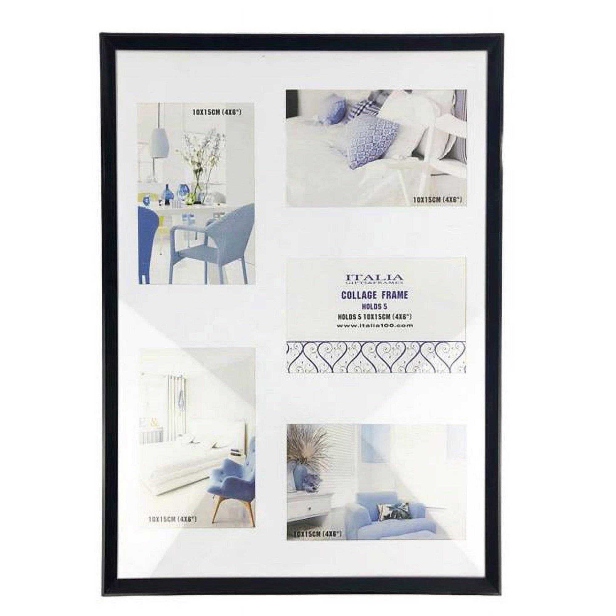 12" x 16" PVC 5 Photo Collage Frame image