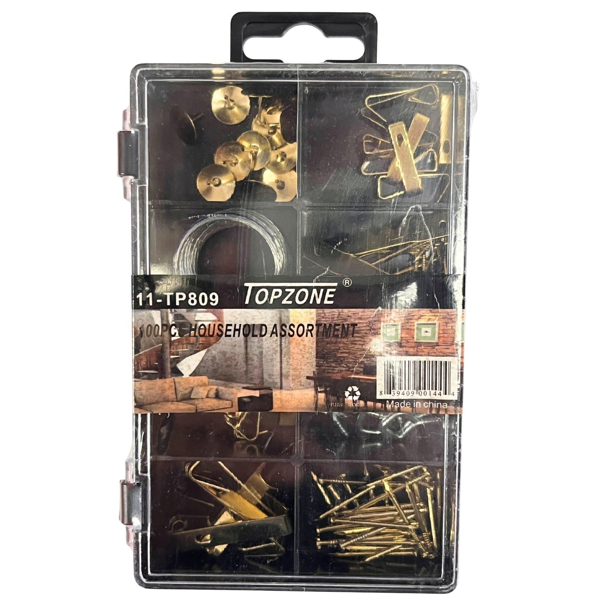 Topzone 100 Piece Household Hardware Assortment image