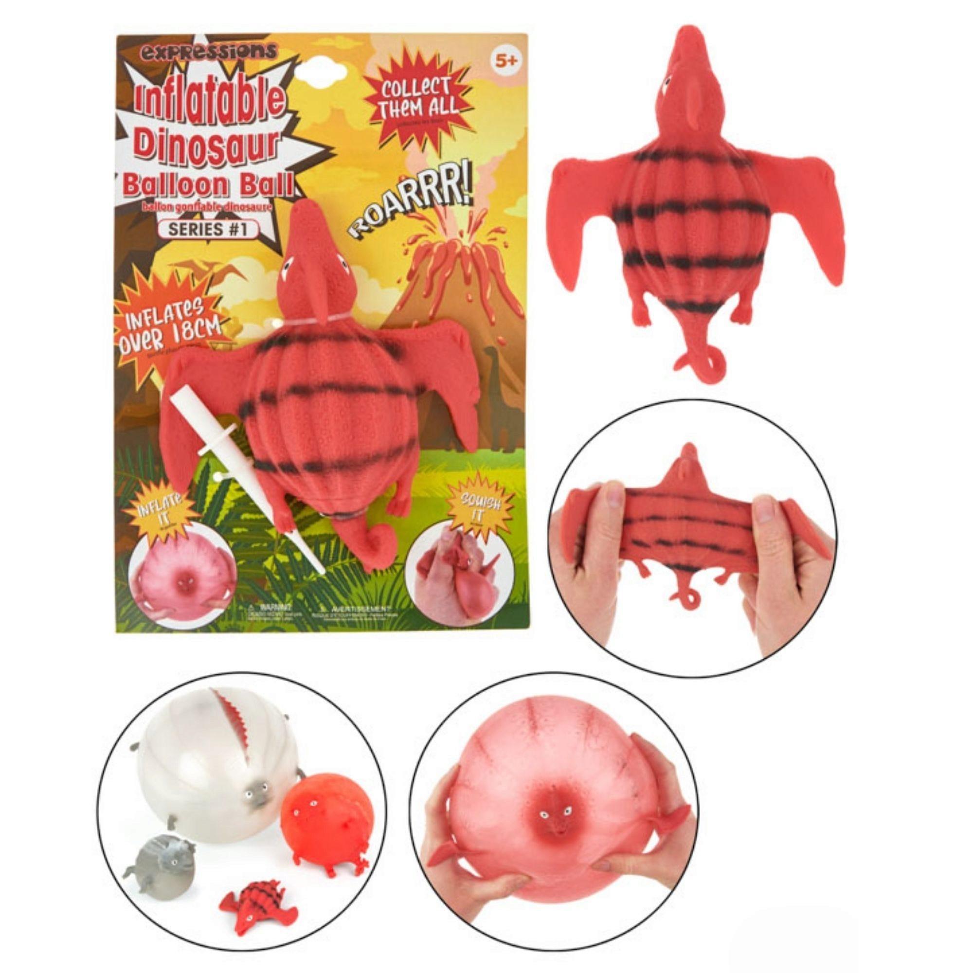Expressions Inflatable Dinosaur Balloon Ball image
