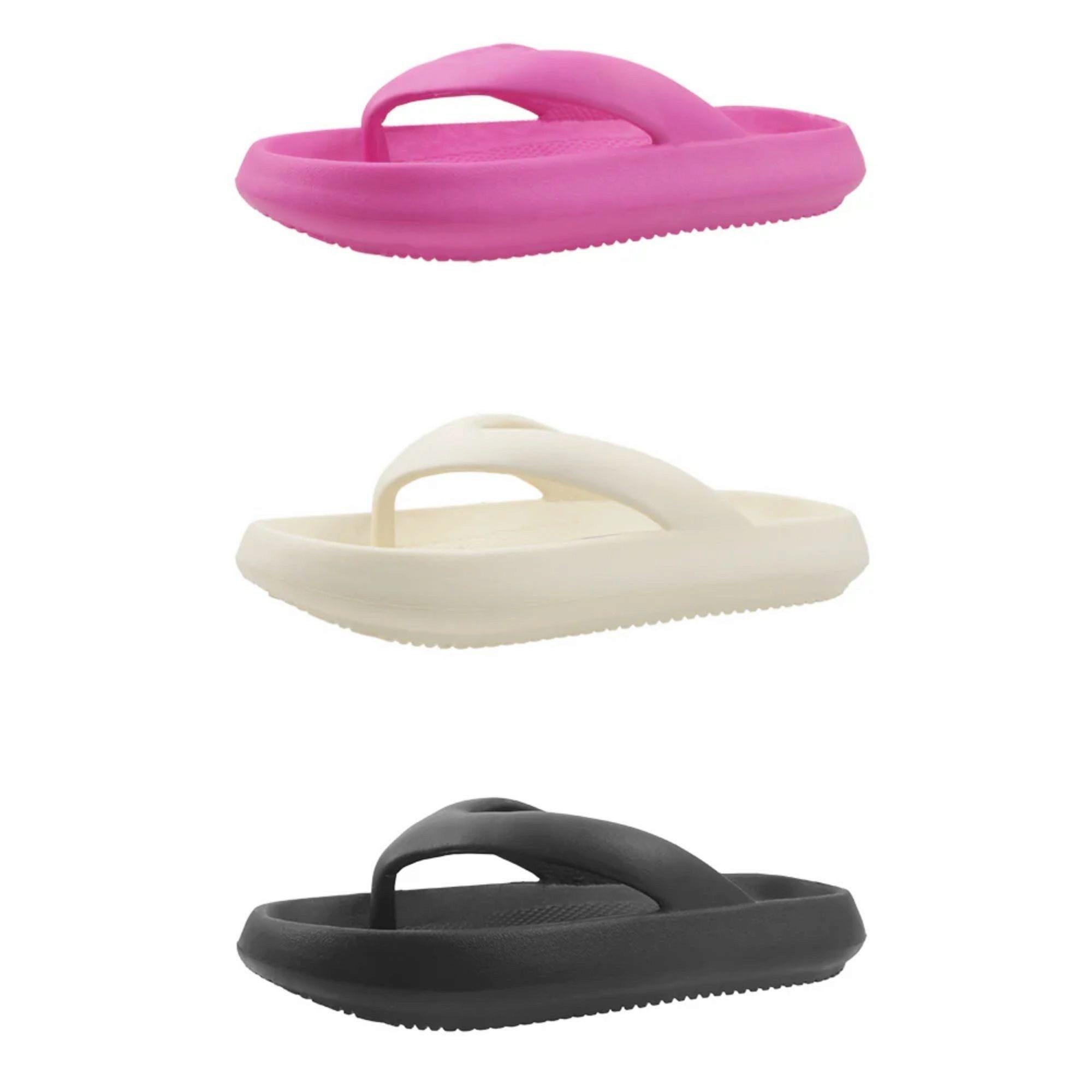 Women's Assorted Cloud Thong Sandals in Sizes 6-10- NO CA image