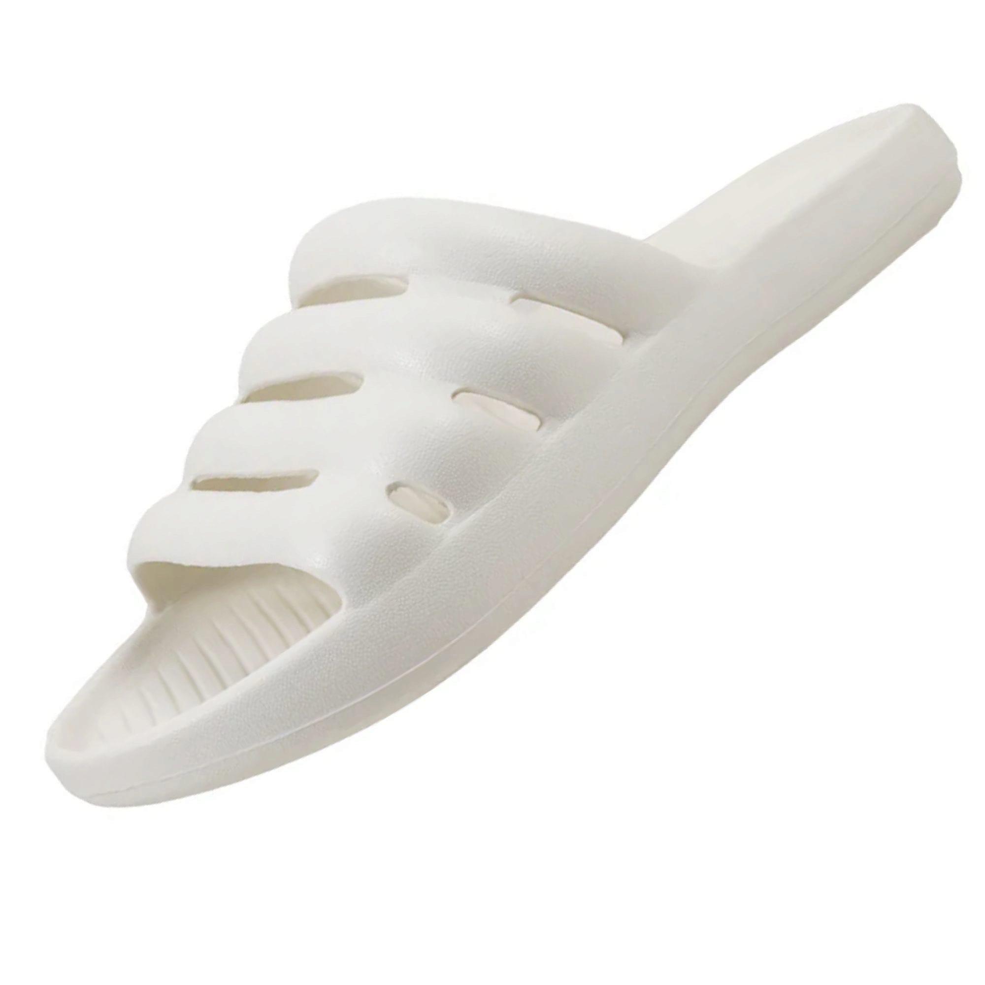 Women's White Slides in Sizes 6-10- NO CA image