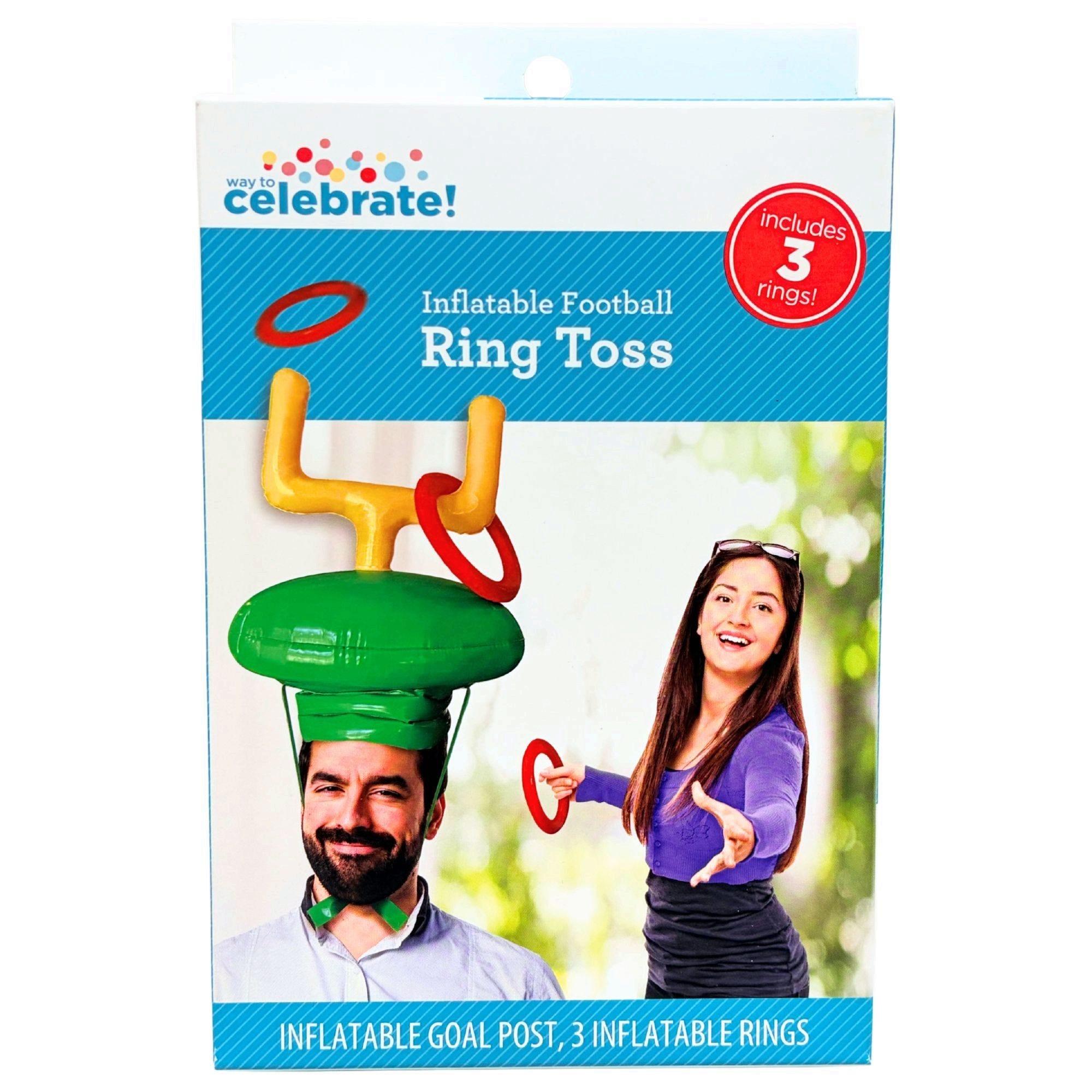 Way to Celebrate Inflatable Football Ring Toss Game image