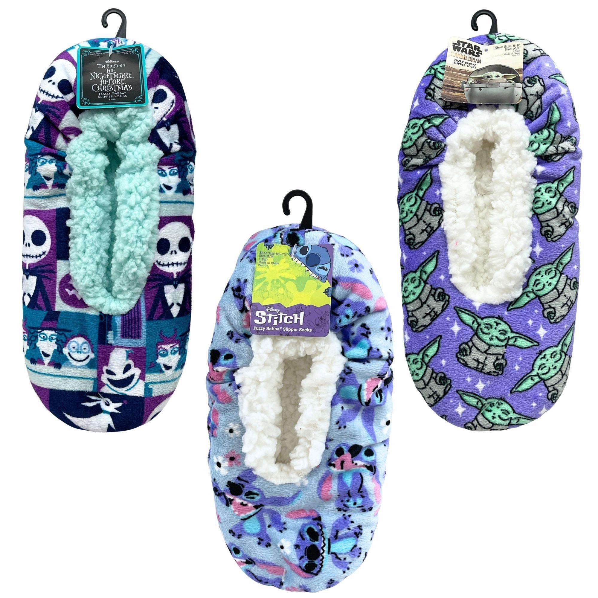 Fuzzy Babba 1 Pack Ladies Roller Printed Mixed License Slippers in Assorted Designs and Sizes image