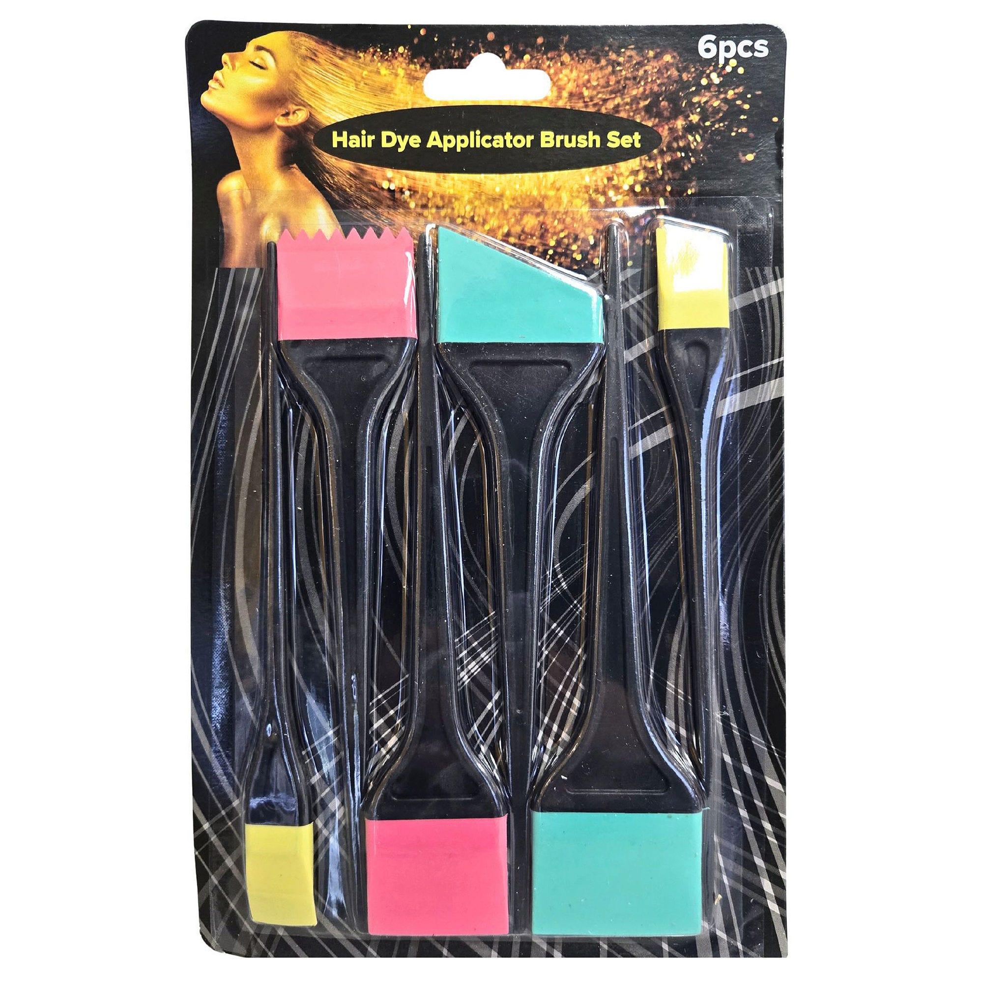 8.5" Silicone Hair Dye Brush Professional Coloring Applicator Tool Set image