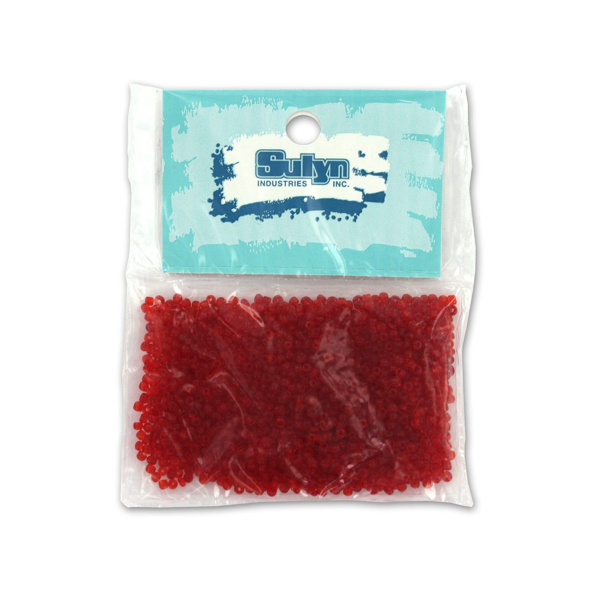 Red Seed Beads - Qty 550 image
