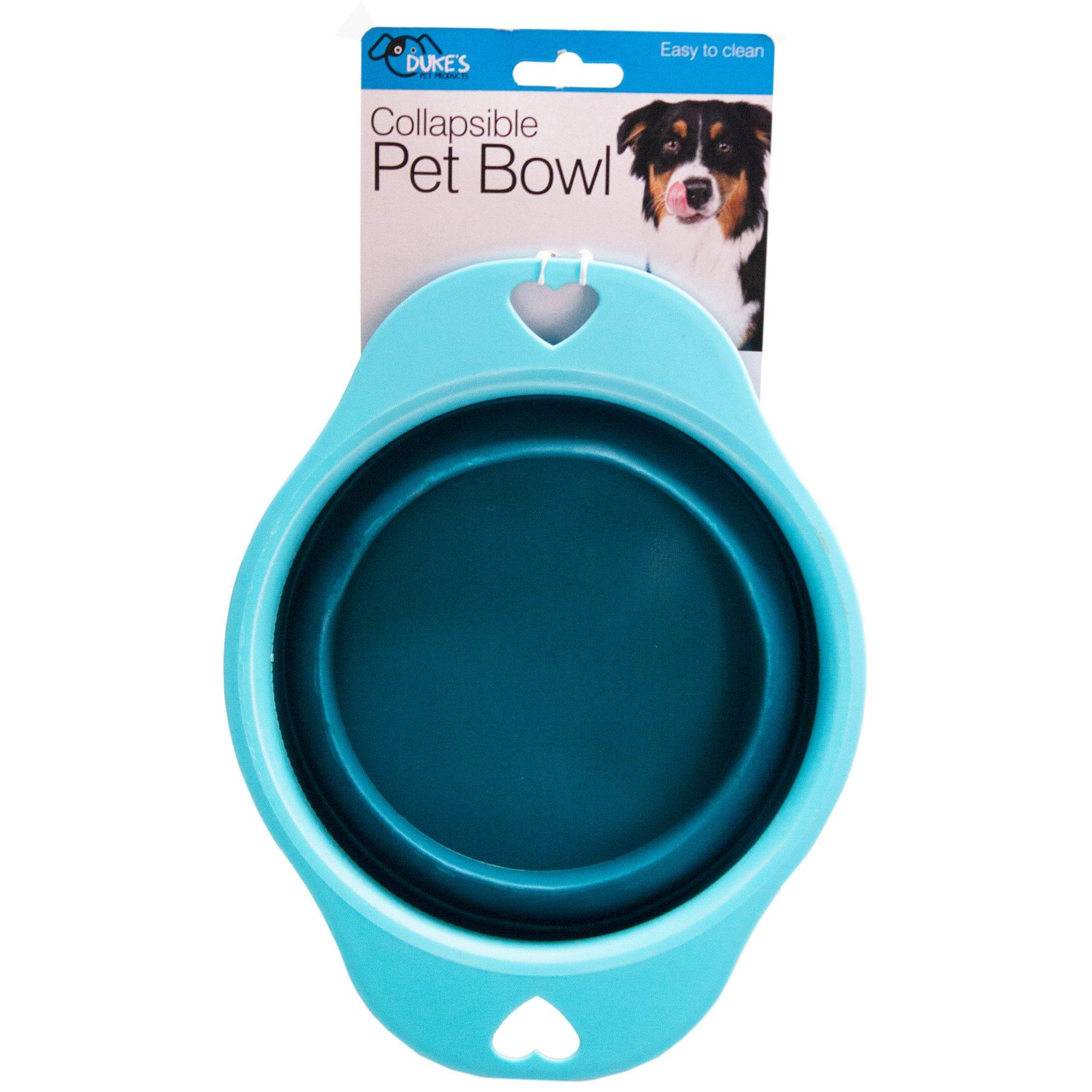 Collapsible Pet Bowl w/Heart image