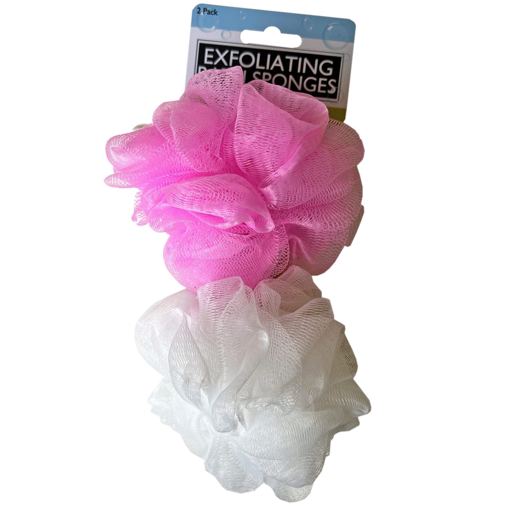 2 Piece Exfoliating Bath Sponge Set image