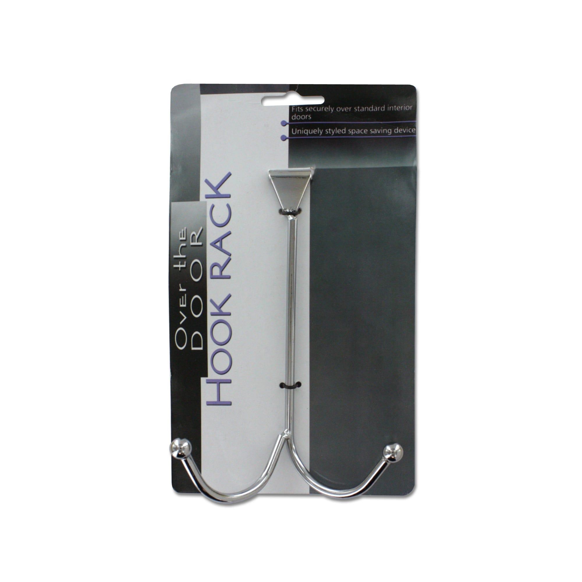 Chrome Over the Door Hook Rack image