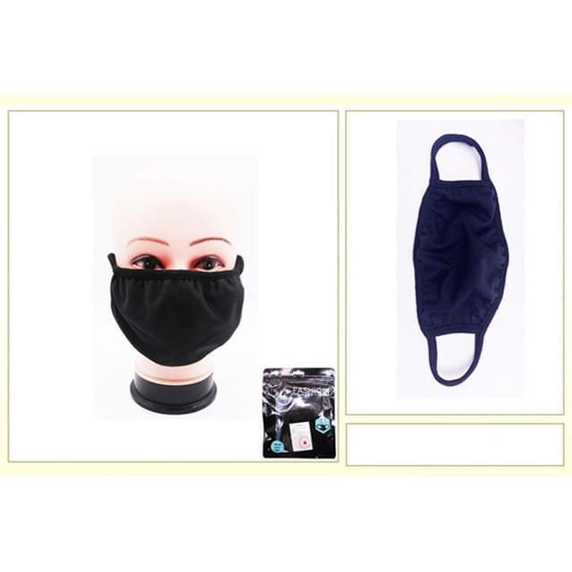 Dozen Per Pack Black Cloth Masks image