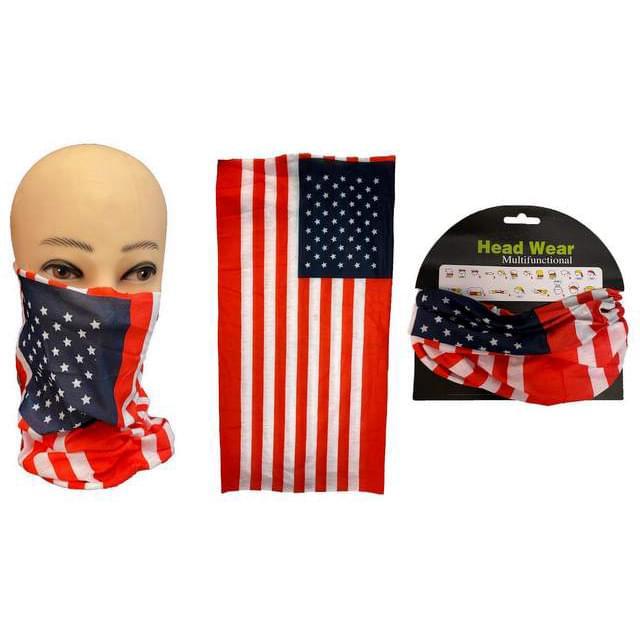 USA Flag Neck Gaiter Face Covering image