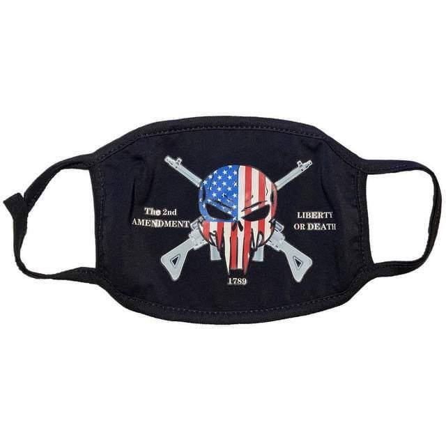 2nd Amendment "Liberty Or Death" Face Masks image