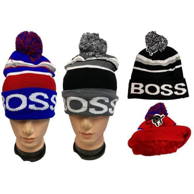 "Boss" Winter Hats With Plush Lining image