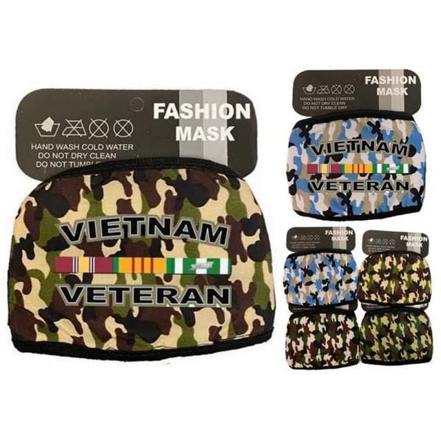 Vietnam Veteran Camo Face Masks image
