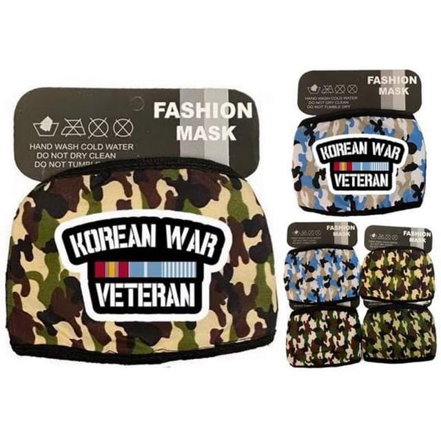 Korean War Veteran Camo Face Masks image