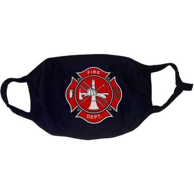 Fire Dept Black Face Masks image