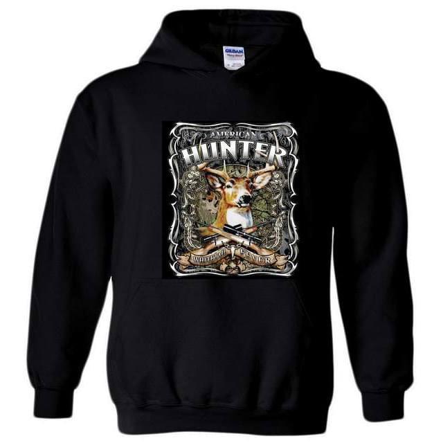 Wholesale Black color Hoody American Hunter PLUS image