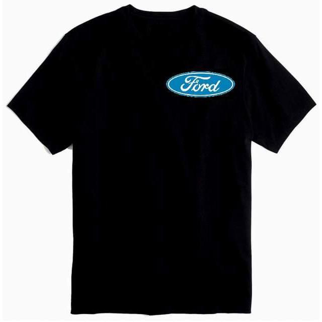 Officially Licensed Ford Logo T-Shirts - Black XXL image