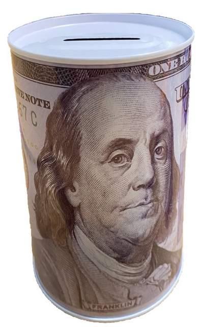 Wholesae 5" Dollar sign Piggy Bank image