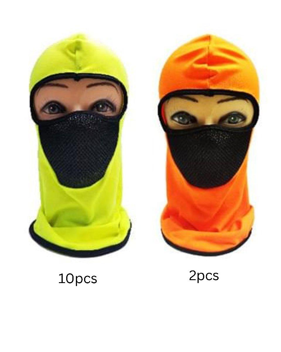 Neon Color Ninja Face Masks image