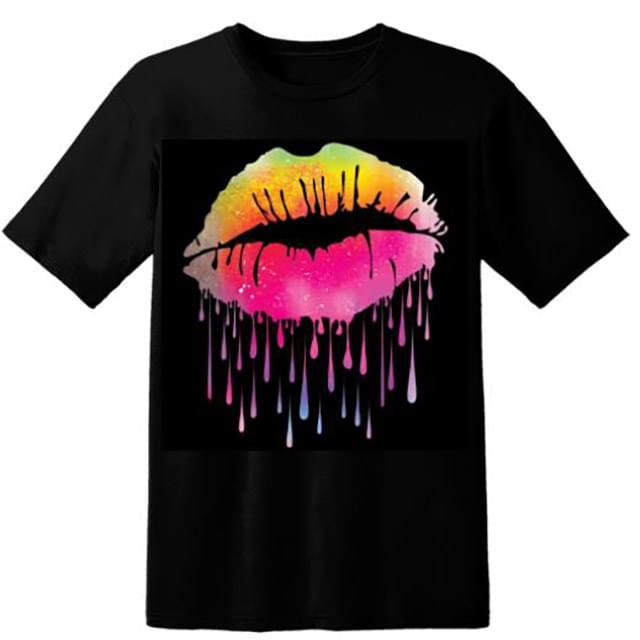 Sugar On Lips T-Shirts - Black M/L/XL image