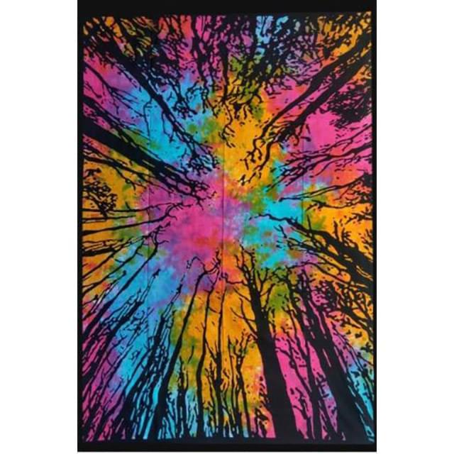 Tie Dye Forest Tapestries image