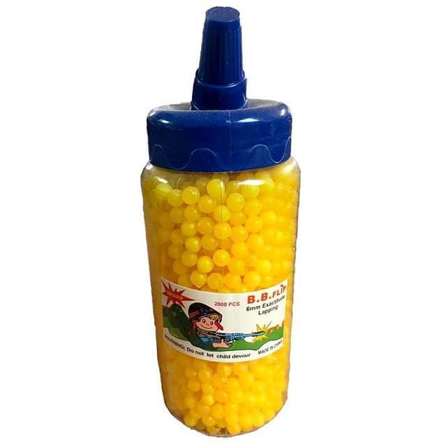 6mm Airsoft Gun Bullets - 2000 Pcs Per Bottle image