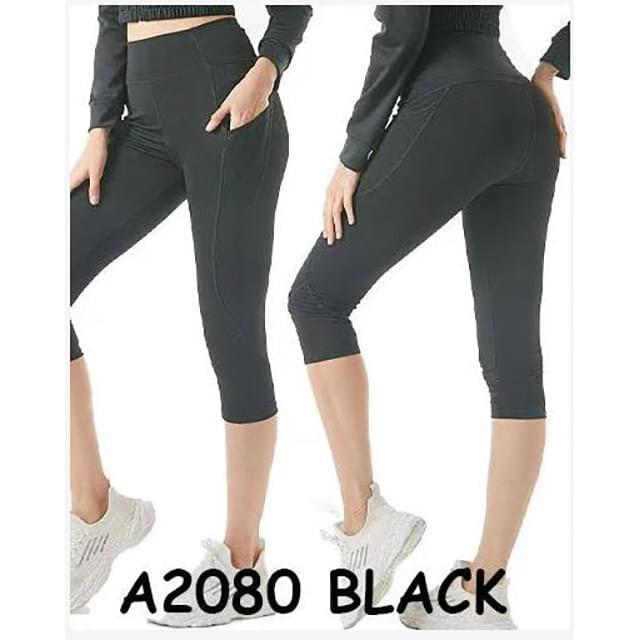 Black Capri Leggings image