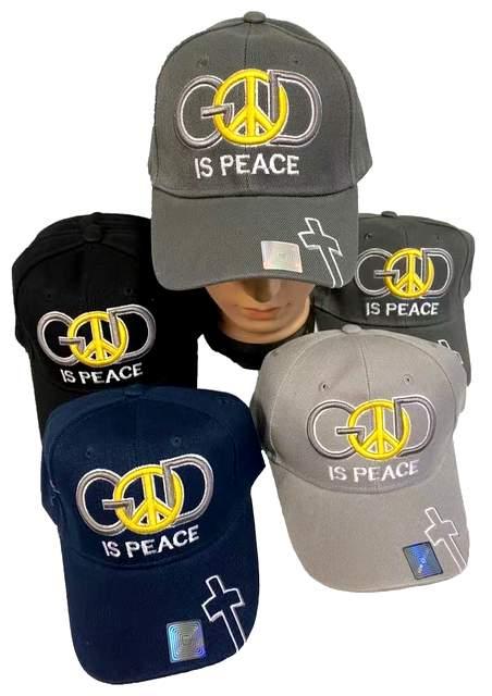 "God Is Peace" Baseball Caps/Hats image