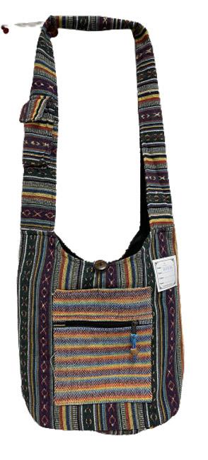 Heavy Fabric Nepal Handmade Hobo Bags image