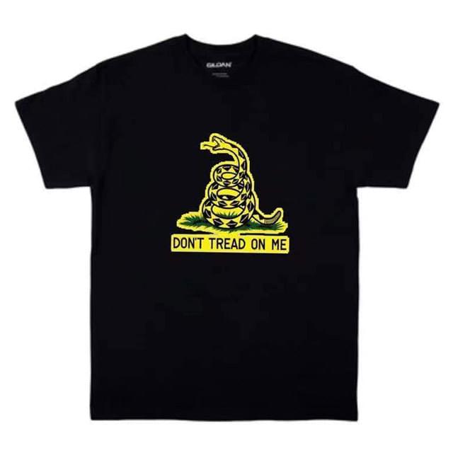 "Don't Tread On Me" T-Shirts - Black M/L/XL image