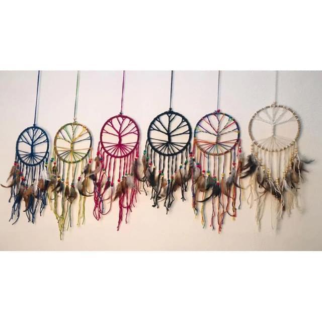 Assorted Color Tree Of Life Design Dream Catchers image