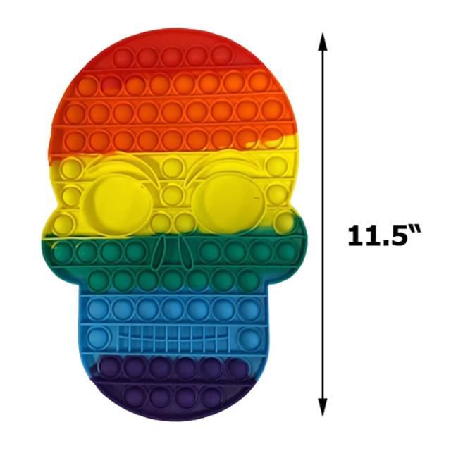 Multicolor Skull Pop Toys image