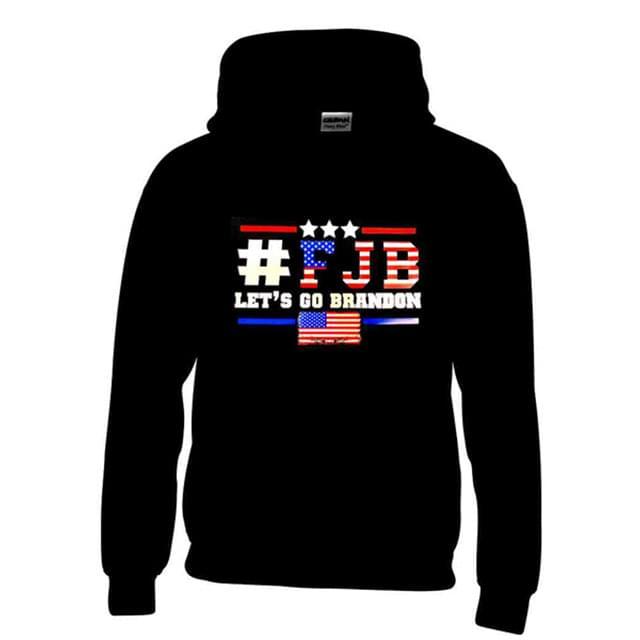 #FJB "Let's Go Brandon" Black Hoodies XXXL image