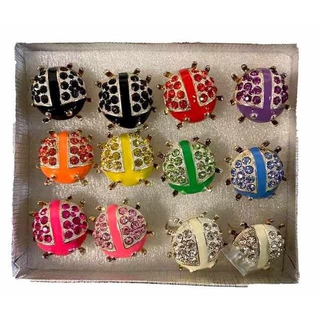 Ladybug Fashion Rings - Assorted image