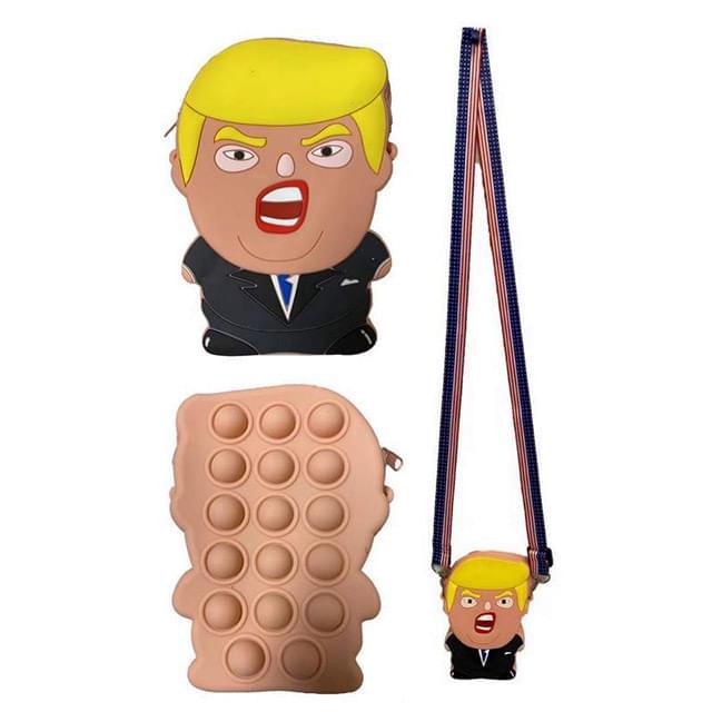 Trump Pop Crossbody Adjustable Strap Purses image