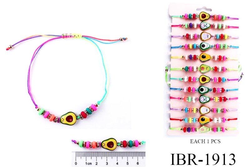 Multicolor Avocado Pendant Bracelets - Assorted image