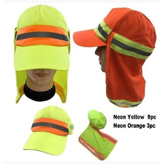 High Reflective Caps With Removable Mesh Flap image