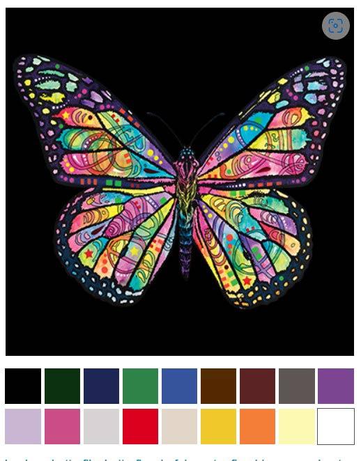 Colorful Butterfly Transfers image
