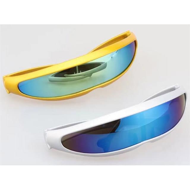 Shield Wrap Fashion Sunglasses - Assorted image
