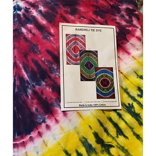 Multicolor Tie Dye Tapestries image