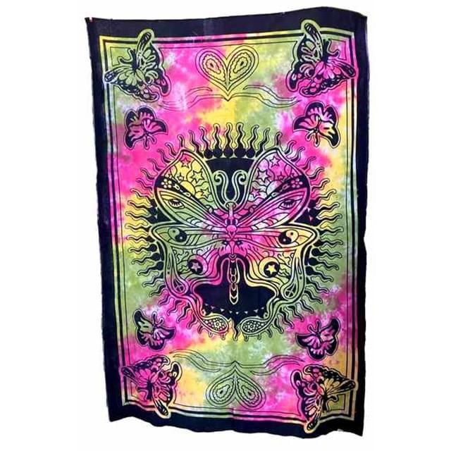 Tie Dye Butterfly Tapestries image